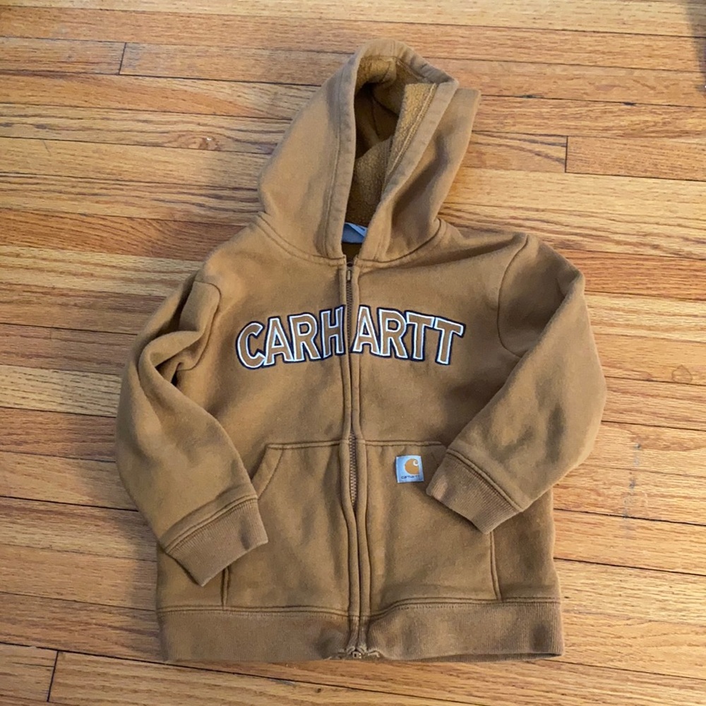 Kid’s Carhartt zip-up hoodie